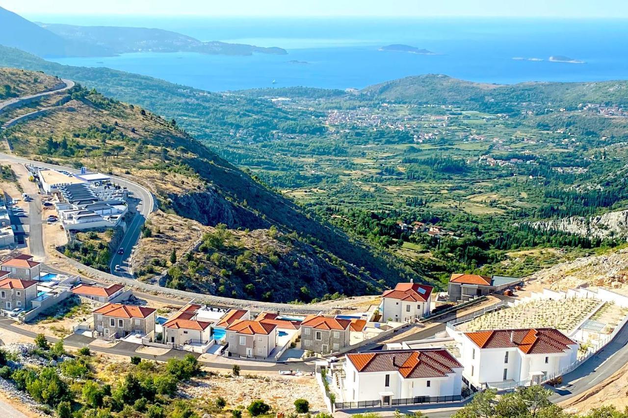 Luxury Villa Miriam With Private Pool And Jet Pool Near Dubrovnik Ivanica Ngoại thất bức ảnh